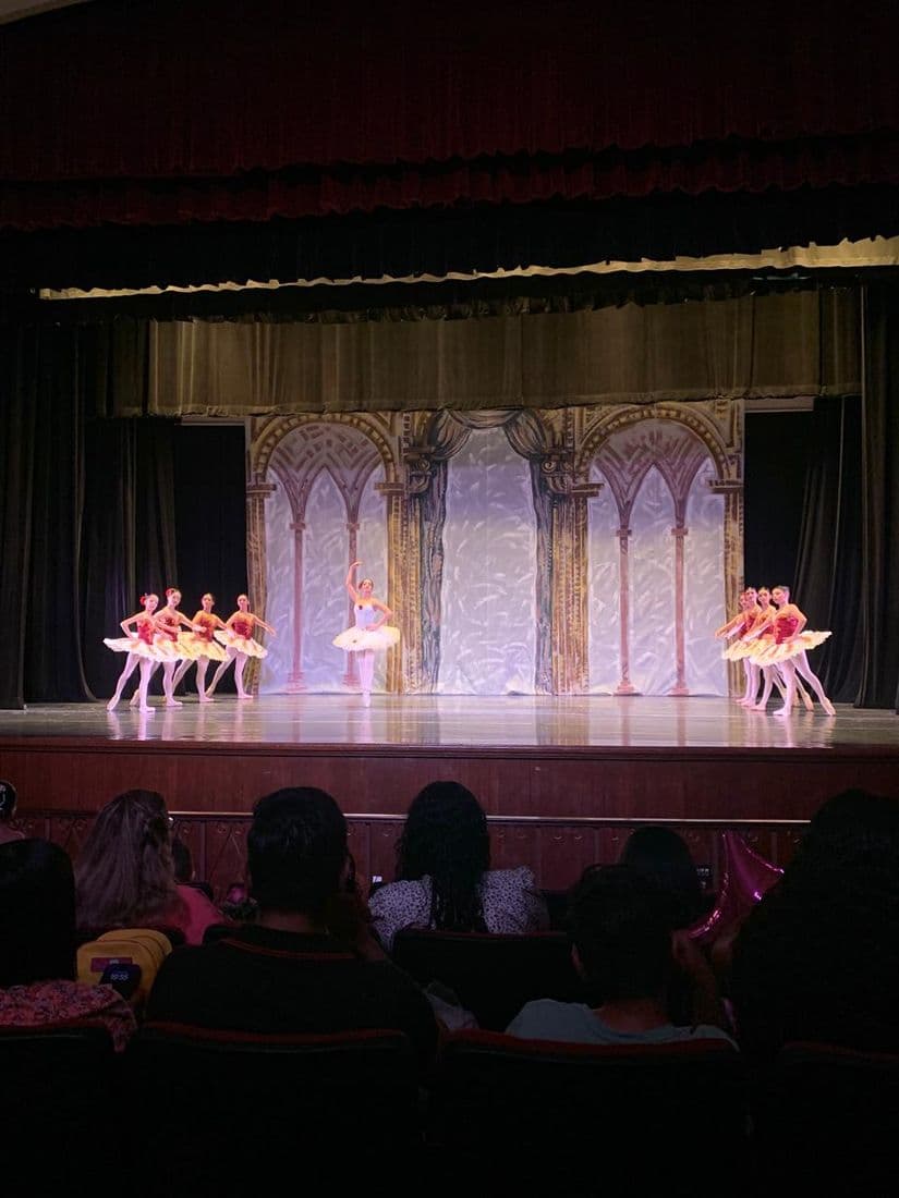 Presentación clásica en el teatro