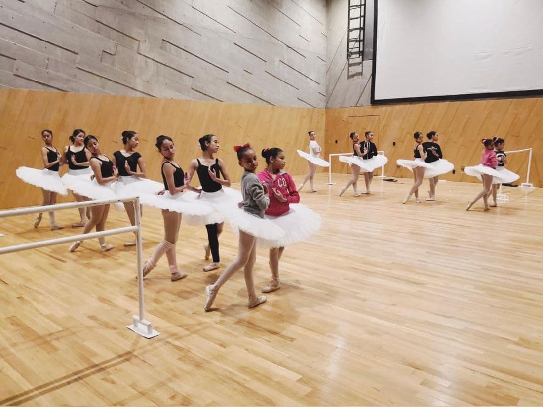 Estudiantes de la Escuela Beatriz Abreu Cátedra de Danza