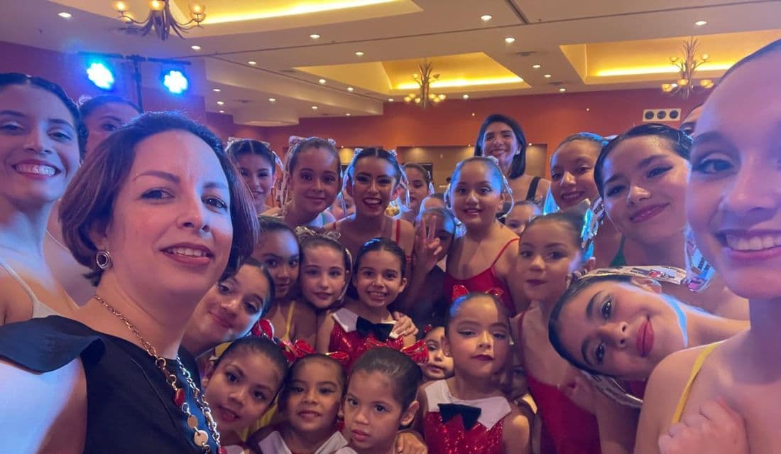 Estudiantes de la Escuela Beatriz Abreu Cátedra de Danza