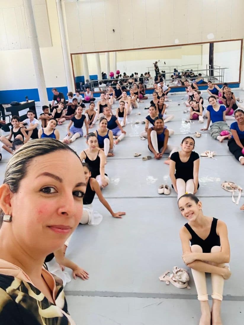 Estudiantes de la Escuela Beatriz Abreu Cátedra de Danza