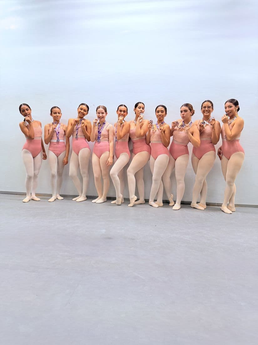 Estudiantes de la Escuela Beatriz Abreu Cátedra de Danza